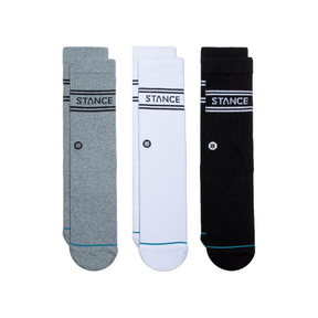 Stance Stance STP Basic Crew 3PK Black M Mens Socks