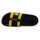DC Lynx Slide Sandals - Black/Black/Yellow