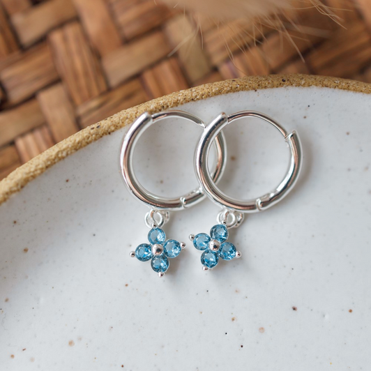 Glee Twila Hoops - Sky Blue
