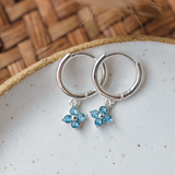 Glee Twila Hoops - Sky Blue