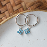Glee Twila Hoops - Sky Blue