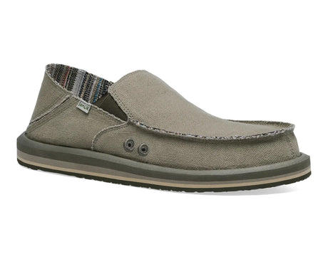 Sanuk Sanuk Men's Donny Hemp - Earth Earth 10 Mens Shoes 6 to 18
