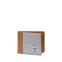 Herschel Hershel Hank Wallet Light Grey Crosshatch/Natural OS Mens Wallet