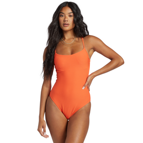 Billabong Billabong Women's Tanlines One Piece Palm Green S Womens One Piece Bathing Suit