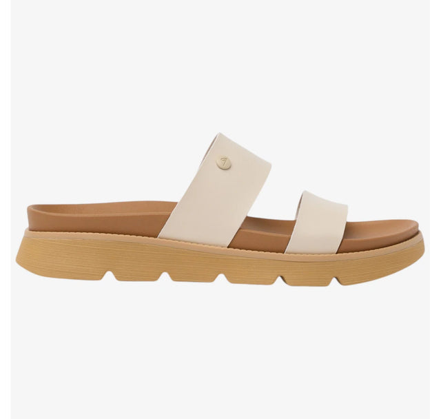 Reef Reef Women Vista Luxe Thea Sandal - Parchment Parchment 7 Womens Slip on Sandals 5 to 11