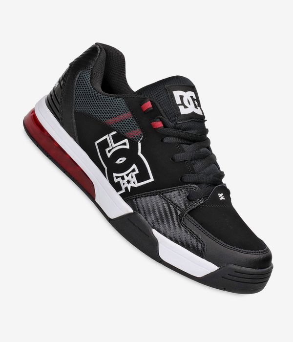 DC Men's Versatile Shoes - Black/White/Athletic Red