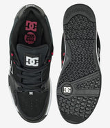 DC Men's Versatile Shoes - Black/White/Athletic Red