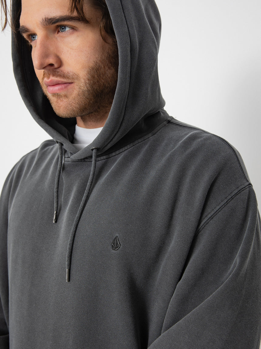 Volcom Volcom Men's Single Stone PW Pullover Brindle M Mens Pullover Hoodies