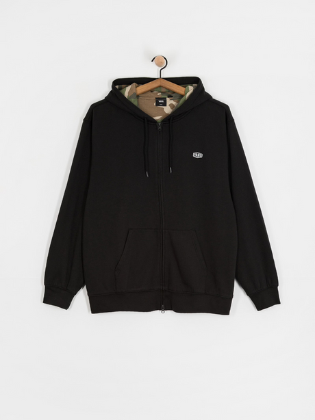 Vans Vans Men's Dover Thermal Lined Full Zip Black M Womens Zip Up Hoodies