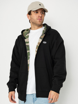 Vans Vans Men's Dover Thermal Lined Full Zip Black M Womens Zip Up Hoodies
