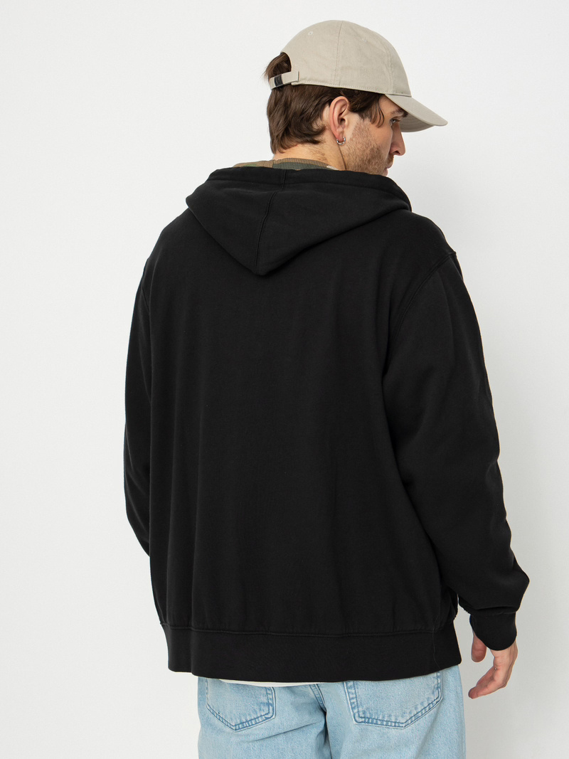 Vans Vans Men's Dover Thermal Lined Full Zip Black M Womens Zip Up Hoodies