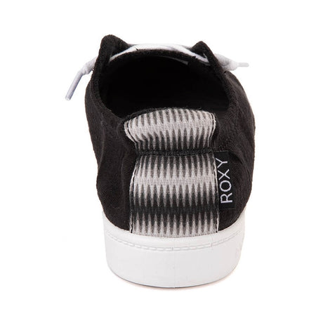 Roxy Roxy Women's Bayshore Plus Slip On Sneaker - Black Black 6 Womens Slip on Shoes 5 to 11