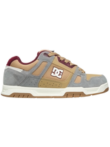 DC Men's Stag Shoes - Tan/Grey/Dark Red