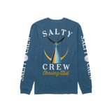 Salty Crew Salty Crew Men's Tailed LS Tee - Cast Blue Cast Blue S Mens Long Sleeve T-Shirts
