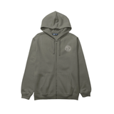 Salty Crew Salty Crew Men's Global Zip Fleece - Dusty Olive Dusty Olive S Mens Full Zip Hoodies
