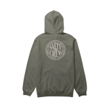 Salty Crew Salty Crew Men's Global Zip Fleece - Dusty Olive Dusty Olive S Mens Full Zip Hoodies