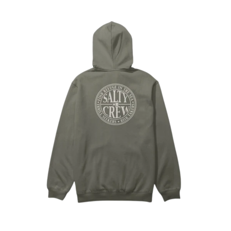 Salty Crew Salty Crew Men's Global Zip Fleece - Dusty Olive Dusty Olive S Mens Full Zip Hoodies