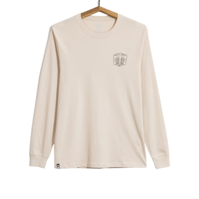 Salty Crew Salty Crew Men's Tako Club LS Tee - Bone Bone M Mens Long Sleeve T-Shirts