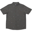 Salty Crew Salty Crew Men's Crew SS Button Up - Charcoal Charcoal S Mens Button Up Short Sleeve Shirts