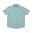 Salty Crew Salty Crew Men's Crew SS Button Up - Seaside Seaside M Mens Button Up Short Sleeve Shirts