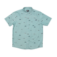 Salty Crew Salty Crew Men's Crew SS Button Up - Seaside Seaside M Mens Button Up Short Sleeve Shirts