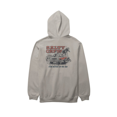 Salty Crew Salty Crew Men's Truck Stop Fleece - Stone Stone S Mens Pullover Hoodies