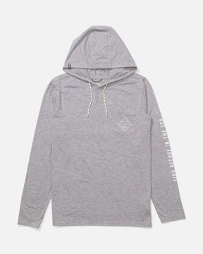 Salty Crew Salty Crew Men's Tippet Pocket UV Hoodie Quarry M Mens Long Sleeve T-Shirts