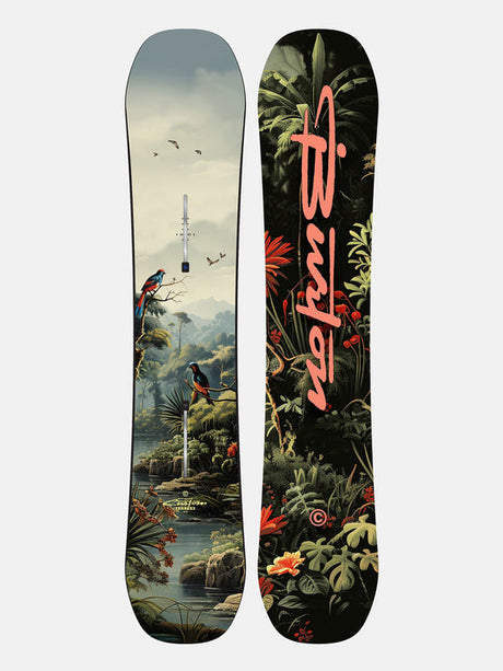 Burton Kids' Custom Smalls Camber Snowboard - Multi Multi 130 (238WW) Youth Boys Snowboards 100 to 140 cm