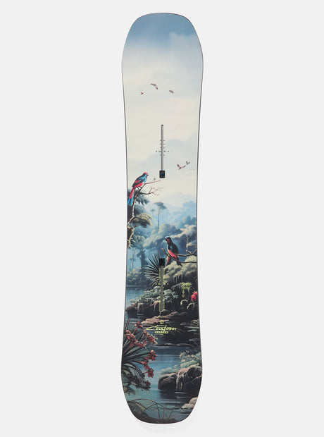 Burton Kids' Custom Smalls Camber Snowboard - Multi Multi 130 (238WW) Youth Boys Snowboards 100 to 140 cm