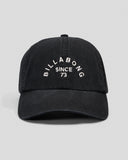 Billabong Billabong Womens Dad Cap Hat Black Pebble 1SZ Womens Hats Baseball