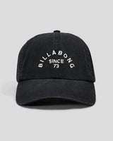 Billabong Billabong Womens Dad Cap Hat Black Pebble 1SZ Womens Hats Baseball
