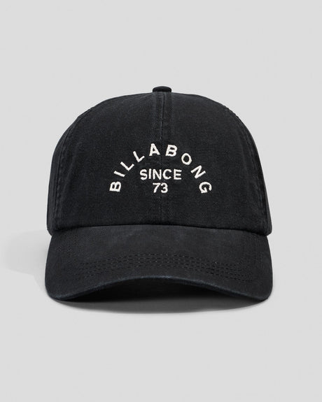Billabong Billabong Womens Dad Cap Hat Black Pebble 1SZ Womens Hats Baseball