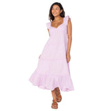 Roxy Roxy Women's Palmy Days Midi Dress ORCHID BOUQUET SOLID XS Womens Short Dresses