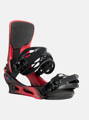 Burton Burton Men's Caretl X Snowboard Binding -Black/Red Black/Red