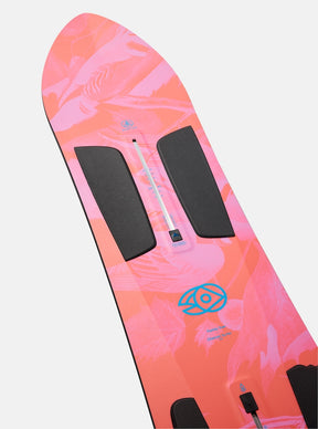 Burton Burton Men's 3D Family Tree Channel Surfer Flat Top Snowboard-Multi Multi 156 Mens Snowboards
