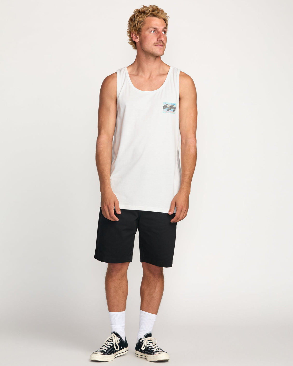 Billabong Men's Crayon Wave Premium Tank