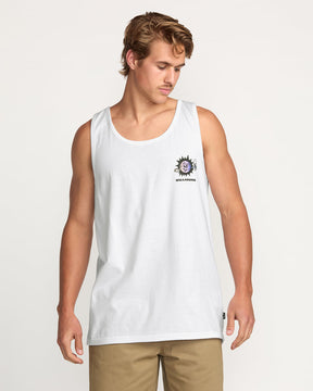Billabong Billabong Men's Sun Fun Premium Tank White S Mens Sleeveless Shirts
