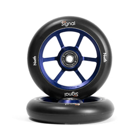 North Scooters North Signal Wheels V3 - 24mm - G7 Rust / Black PU 110 x 24 Scooter Wheels