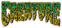 Creature Creature Catacomb Mylar Sticker Green 6.25" Stickers