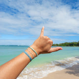 Pura Vida Tile Bead Gold Stretch Bracelet