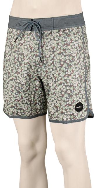RVCA RVCA Freeport Board Shorts 16" Blue Fusion 28 Mens Elastic Swim Trunks