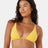 Roxy Roxy Women's Haliewa Built Up Triangle Top Golden Rod S Womens Bikini Tops
