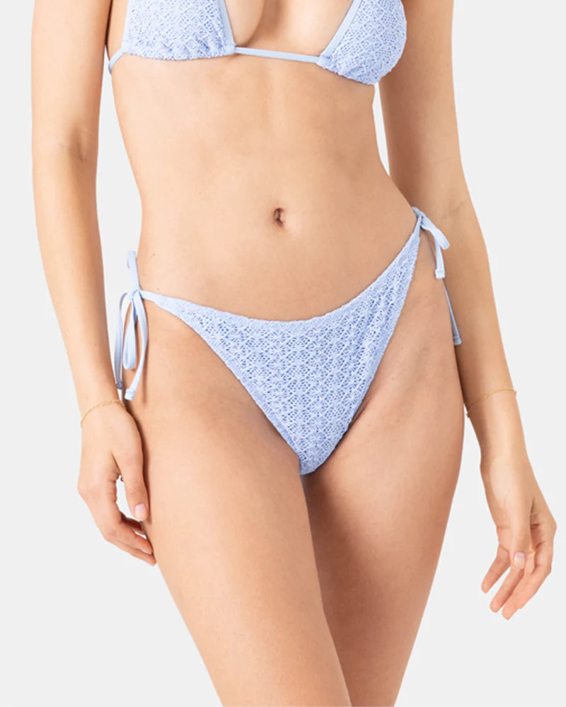 Roxy Roxy Women's  Crochet Tie Side Cheeky - Open Air Open Air S Womens Bikini Bottoms