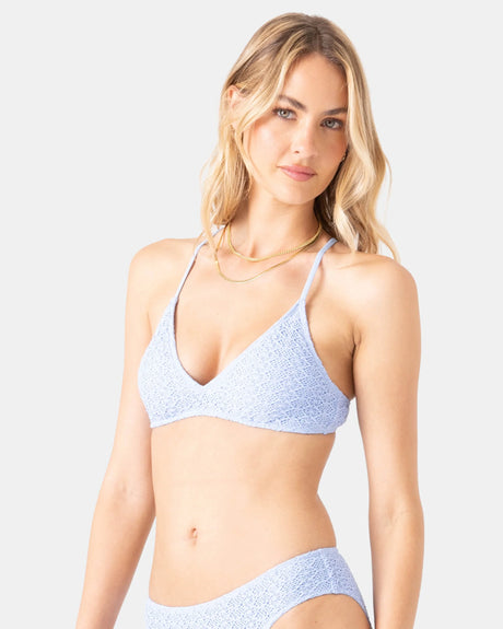 Roxy Roxy Women's  Crochet Athletic Tri - Open Air Open Air S Womens Bikini Tops