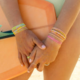 Pura Vida Sunset Beach Mixed Bead Woven Bracelet