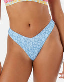 Roxy Roxy Women's Tapestry Patchwork V Front Cheeky Bottoms Multi S Womens Bikini Bottoms