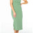 Roxy Roxy Women's City Lights Midi Dress Riviera Solid S Womens Long Sleeve Shirts