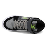 DC DC Youth Pure Hi Top EV Shoes - Gray/Black Gray/Black 11 Youth Boys High Tops 5T to 13T and 1 to 7 US Size