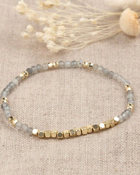 Glee Jewelry Glee Gracey Bracelet - Labradorite gold/labradorite OS Jewelry