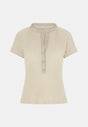 GUESS Women's Short-Sleeve Serafino Basic Shirt — representative product image (best-match second pass)